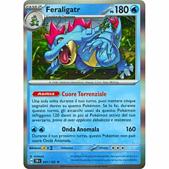 041 / 162 Feraligatr Rara foil (IT)