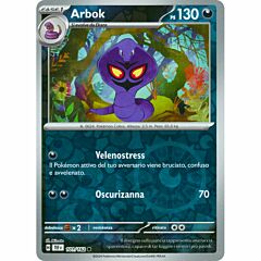 101 / 162 Arbok Comune foil reverse (IT)