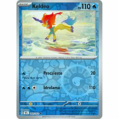 044 / 162 Keldeo Non Comune foil reverse (IT)