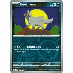 105 / 162 Poochyena Comune foil reverse (IT)