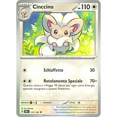 137 / 162 Cinccino Non Comune normale (IT)