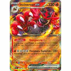 034 / 162 Incineroar ex Rara Ex foil (IT)