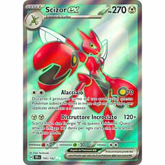 195 / 162 Scizor ex Rara Segreta foil (IT)