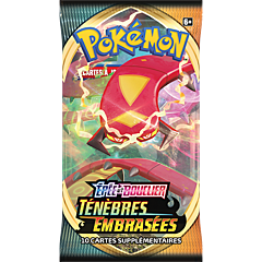 Epee et Bouclier Tenebres Embrasees busta 10 carte (artwork RANDOM) (FR)