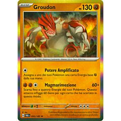 093 / 182 Groudon Rara foil (IT) -NEAR MINT-