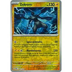 066 / 182 Zekrom Rara foil reverse (IT) -NEAR MINT-