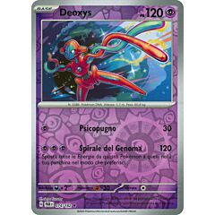 074 / 182 Deoxys Rara foil reverse (IT) -NEAR MINT-