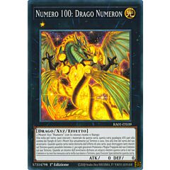 RA01-IT039 Numero 100: Drago Numeron Super Rara 1a Edizione (IT) -NEAR MINT-