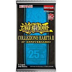 RA02 25 Anniversario Collezione Rarita' II 1a edizione busta 9 carte (IT)