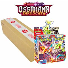 Scarlatto e Violetto Ossidiana Infuocata Case Sigillato da 6 display 36 buste (IT)
