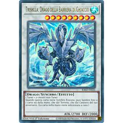 RA02-IT026 Trishula, Drago della Barriera di Ghiaccio Ultra Rara 1a Edizione (IT) -NEAR MINT-