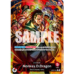 OP07-001 Monkey D. Dragon leader foil parallel (EN) -NEAR MINT-