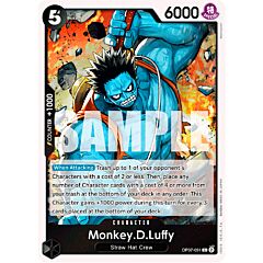 OP07-091 Monkey D. Luffy rare foil (EN) -NEAR MINT-