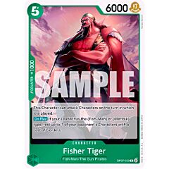 OP07-032 Fisher Tiger rare foil (EN) -NEAR MINT-