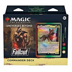 Universes Beyond: Fallout Commander Deck Scrappy Survivors (EN)
