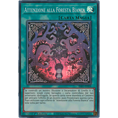 INFO-IT059 Attenzione alla Foresta Bianca Super Rara 1a Edizione (IT) -NEAR MINT-