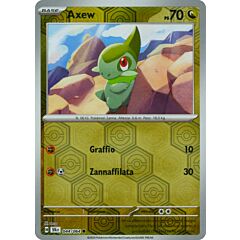 044 / 064 Axew Comune foil reverse (IT) -NEAR MINT-