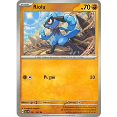 081 / 142 Riolu Comune normale (IT) -NEAR MINT-