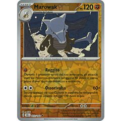 073 / 142 Marowak Non Comune foil reverse (IT) -NEAR MINT-