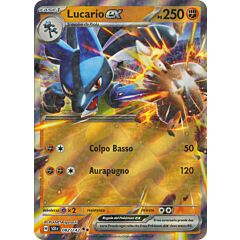082 / 142 Lucario ex Rara Ex foil (IT) -NEAR MINT-