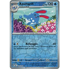 034 / 142 Azumarill Non Comune foil reverse (IT) -NEAR MINT-