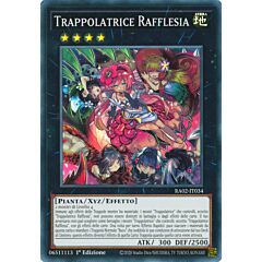 RA02-IT034 Trappolatrice Rafflesia Super Rara 1a Edizione (IT) -NEAR MINT-