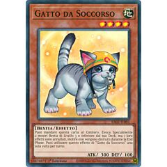 RA02-IT001 Gatto da Soccorso (Versione B) Super Rara 1a Edizione (IT) -NEAR MINT-