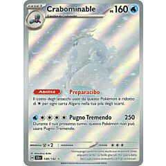 149 / 142 Crabominable Rara Segreta foil (IT) -NEAR MINT-