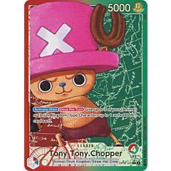 OP08-001 Tony Tony Chopper leader foil parallel (EN) -NEAR MINT-