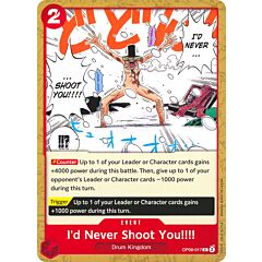 OP08-017 I'd Never Shoot You!!!! common normal (EN) -NEAR MINT-