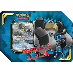 Tin da collezione Alleanza Micidiale Lucario e Melmetal GX (IT) -SECONDA SCELTA-