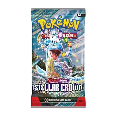 Scarlet & Violet Stellar Crown busta 10 carte Artwork Random (EN)