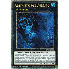 RA02-IT033 Abitante dell'Abisso Rara Segreta Quarto di Secolo 1a Edizione (IT) -NEAR MINT-