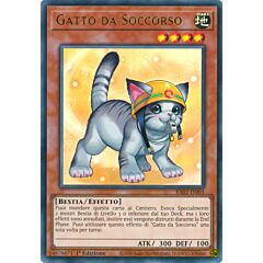 RA02-IT001 Gatto da Soccorso (Versione B) Rara Segreta 1a Edizione (IT) -NEAR MINT-