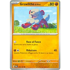099 / 167 Growlithe di Hisui Comune normale (IT) -NEAR MINT-