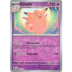 079 / 167 Clefable Non Comune foil reverse (IT) -NEAR MINT-