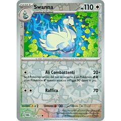 140 / 167 Swanna Non Comune foil reverse (IT) -NEAR MINT-