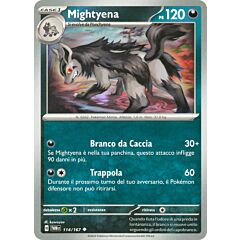 114 / 167 Mightyena Non Comune normale (IT) -NEAR MINT-