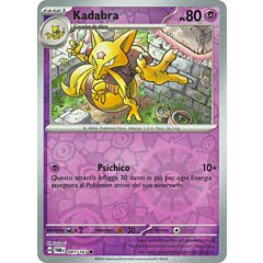 081 / 167 Kadabra Comune foil reverse (IT) -NEAR MINT-