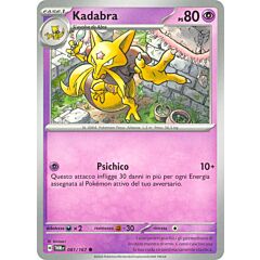 081 / 167 Kadabra Comune normale (IT) -NEAR MINT-