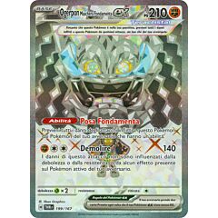 199 / 167 Ogerpon Maschera Fondamenta ex Rara Segreta foil (IT) -NEAR MINT-