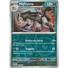 114 / 167 Mightyena Non Comune foil reverse (IT) -NEAR MINT-