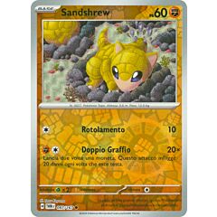 097 / 167 Sandshrew Comune foil reverse (IT) -NEAR MINT-
