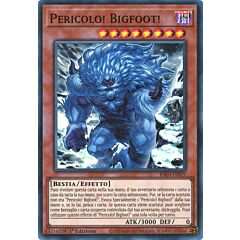 RA03-IT019 Pericolo! Bigfoot! (Versione Alternativa) Super Rara 1a Edizione (IT) -NEAR MINT-