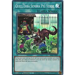 RA03-IT063 Quell'Erba Sembra Piu' Verde Super Rara 1a Edizione (IT) -NEAR MINT-