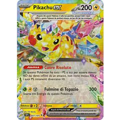 057 / 191 Pikachu ex Rara Ex foil (IT) -NEAR MINT-