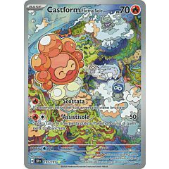 195 / 191 Castform Forma Sole Rara Segreta foil (IT) -NEAR MINT-