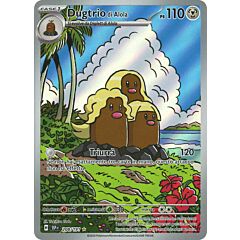 208 / 191 Dugtrio di Alola Rara Segreta foil (IT) -NEAR MINT-