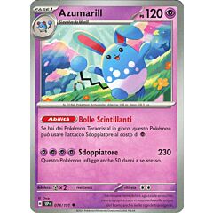 074 / 191 Azumarill Non Comune normale (IT) -NEAR MINT-