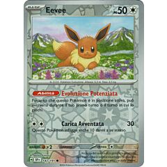 143 / 191 Eevee Comune foil reverse (IT) -NEAR MINT-